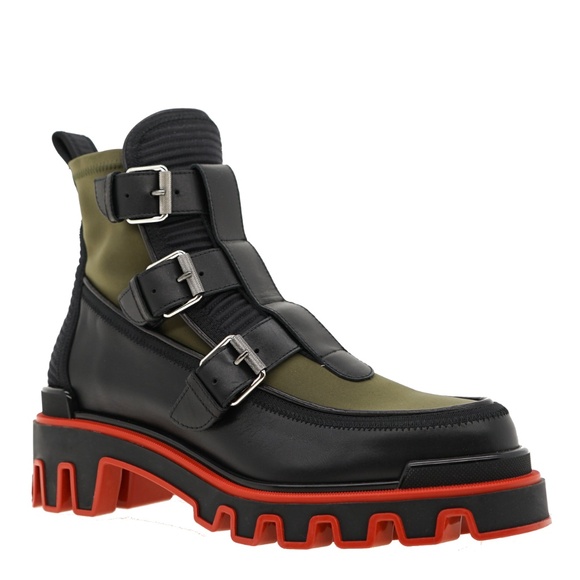 Christian Louboutin Buckle Dune Boots Size 11 US New - Picture 3 of 9